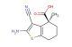 (4S)-2-amino-3-cyano-4-methyl-4,5,6,7-tetrahydro-1-benzothiophene-4-carboxylic acid