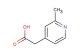 (2-methylpyridin-4-yl)acetic acid
