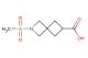 2-methylsulfonyl-2-azaspiro[3.3]heptane-6-carboxylic acid