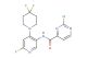 2-chloro-N-(4-(4,4-difluoropiperidin-1-yl)-6-fluoropyridin-3-yl)pyrimidine-4-carboxamide
