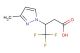 4,4,4-trifluoro-3-(3-methyl-1H-pyrazol-1-yl)butanoic acid