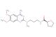 (2S)-N-[3-[(4-amino-6,7-dimethoxyquinazolin-2-yl)-methylamino]propyl]oxolane-2-carboxamide