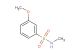 3-methoxy-N-methylbenzenesulfonamide