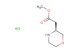 methyl (S)-2-(morpholin-3-yl)acetate hydrochloride