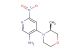 (S)-4-(3-methylmorpholino)-6-nitropyridin-3-amine