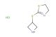 2-(Azetidin-3-ylsulfanyl)-4,5-dihydro-1,3-thiazole hydrochloride