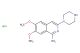 6,7-dimethoxy-3-(piperazin-1-yl)isoquinolin-1-amine hydrochloride