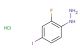 (2-fluoro-4-iodophenyl)hydrazine hydrochloride