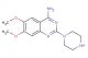 6,7-dimethoxy-2-(piperazin-1-yl)quinazolin-4-amine
