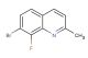7-bromo-8-fluoro-2-methylquinoline