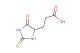 3-(5-Oxo-2-thioxoimidazolidin-4-yl)propanoic acid