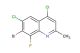 7-bromo-4,6-dichloro-8-fluoro-2-methylquinoline