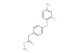 methyl 2-(4-(4-amino-2-fluorophenoxy)phenyl)acetate