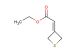 Ethyl 2-(thietan-3-ylidene)acetate