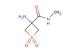 3-amino-N-methyl-1,1-dioxo-thietane-3-carboxamide
