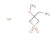 (3-methoxy-1,1-dioxo-thietan-3-yl)methanamine hydrochloride