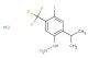 (4-iodo-2-isopropyl-5-(trifluoromethyl)phenyl)hydrazine hydrochloride