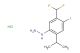 (5-(difluoromethyl)-4-iodo-2-isopropylphenyl)hydrazine hydrochloride