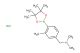 N,N-dimethyl-1-(3-methyl-4-(4,4,5,5-tetramethyl-1,3,2-dioxaborolan-2-yl)phenyl)methanamine hydrochloride