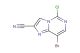 8-Bromo-5-chloroimidazo[1,2-c]pyrimidine-2-carbonitrile