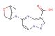 5-[(1R,4R)-2-oxa-5-azabicyclo[2.2.1]heptan-5-yl]pyrazolo[1,5-a]pyrimidine-3-carboxylic acid