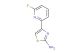 4-(6-fluoro-2-pyridyl)thiazol-2-amine