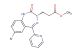 methyl (S)-3-(7-bromo-2-oxo-5-(pyridin-2-yl)-2,3-dihydro-1H-benzo[e][1,4]diazepin-3-yl)propanoate