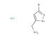 (3-bromo-1H-pyrazol-5-yl)methanamine hydrochloride
