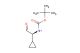 tert-butyl (S)-(1-cyclopropyl-2-oxoethyl)carbamate
