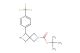 tert-butyl 5-(4-(trifluoromethyl)phenyl)-2,6-diazaspiro[3.3]heptane-2-carboxylate