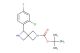 tert-butyl 5-(2-chloro-4-fluorophenyl)-2,6-diazaspiro[3.3]heptane-2-carboxylate