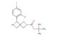 tert-butyl (S)-5-(2-chloro-4-fluorophenyl)-2,6-diazaspiro[3.3]heptane-2-carboxylate