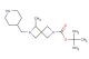 tert-butyl 5-methyl-6-(piperidin-4-ylmethyl)-2,6-diazaspiro[3.3]heptane-2-carboxylate