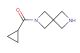 2-cyclopropanecarbonyl-2,6-diazaspiro[3.3]heptane