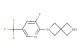 2-[3-fluoro-5-(trifluoromethyl)-2-pyridyl]-2,6-diazaspiro[3.3]heptane