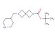 tert-butyl 6-[(piperidin-4-yl)methyl]-2,6-diazaspiro[3.3]heptane-2-carboxylate