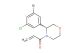 (R)-1-(3-(3-bromo-5-chlorophenyl)morpholino)prop-2-en-1-one