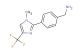(4-(1-methyl-4-(trifluoromethyl)-1H-imidazol-2-yl)phenyl)methanamine