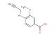3-methoxy-4-(prop-2-yn-1-ylamino)benzoic acid
