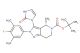 tert-butyl (S)-2-(4-fluoro-3,5-dimethylphenyl)-4-methyl-3-(2-oxo-2,3-dihydro-1H-imidazol-1-yl)-2,4,6,7-tetrahydro-5H-pyrazolo[4,3-c]pyridine-5-carboxylate