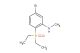 (4-bromo-2-(methylamino)phenyl)diethylphosphine oxide