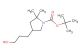 tert-butyl 4-(3-hydroxypropyl)-2,2-dimethylpyrrolidine-1-carboxylate
