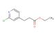 ethyl 3-(2-chloropyridin-4-yl)propanoate