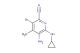 5-amino-3-bromo-6-(cyclopropylamino)-4-methylpicolinonitrile