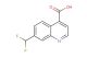 7-(difluoromethyl)quinoline-4-carboxylic acid