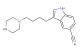3-(4-piperazinobutyl)-5-cyano-1H-indole