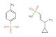 (E)-1-cyclopropyl-3-(methylsulfonyl)prop-2-en-1-amine 4-methylbenzenesulfonic acid