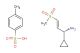 (R,E)-1-cyclopropyl-3-(methylsulfonyl)prop-2-en-1-amine 4-methylbenzenesulfonic acid