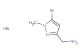 1-(5-bromo-1-methyl-1H-pyrazol-3-yl)methanamine hydrobromide