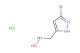 N-[(3-bromo-1H-pyrazol-5-yl)methyl]hydroxylamine hydrochloride